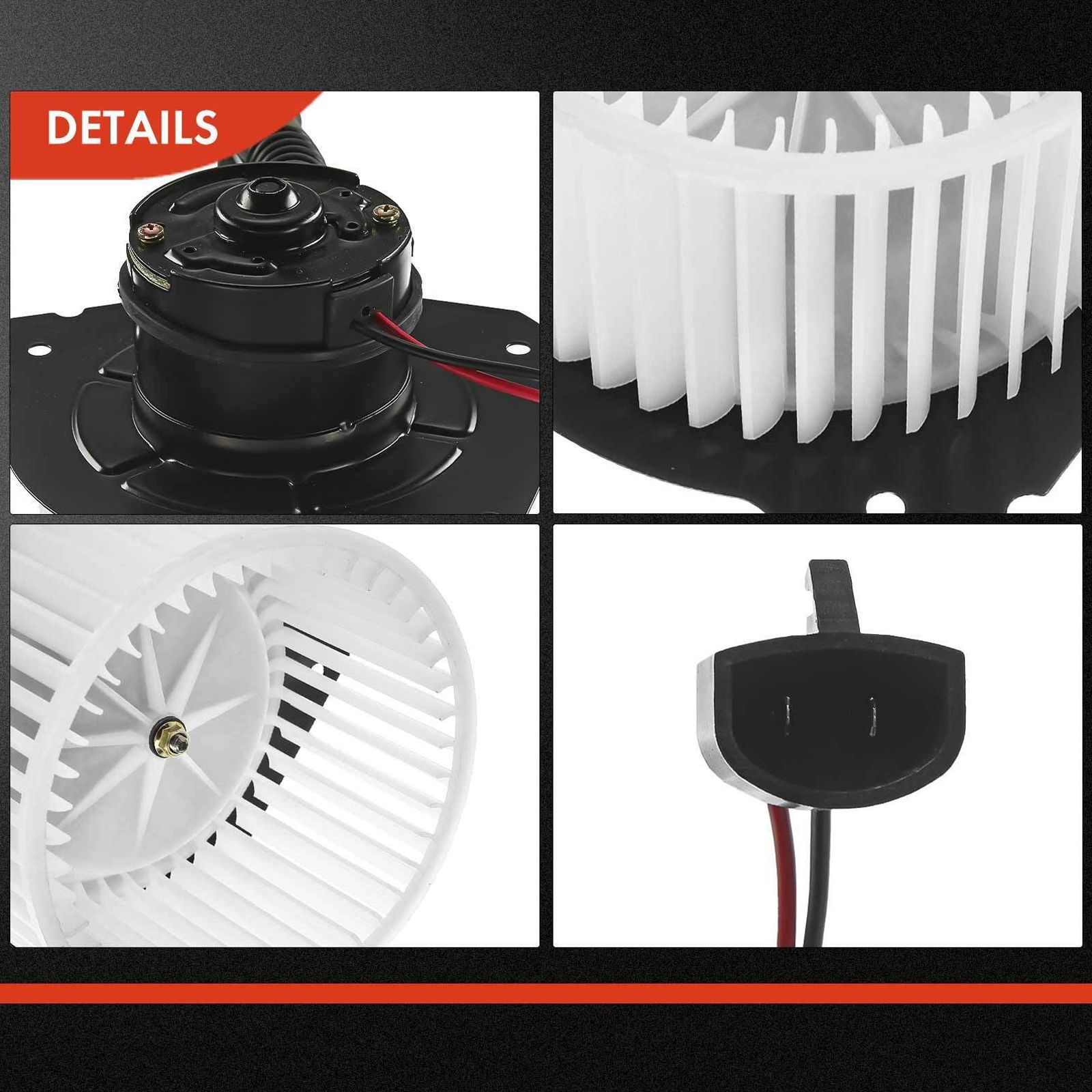 For 91-92 Ford Explorer XL Sport Utility Front HVAC Blower Motor & Resistor Kit
