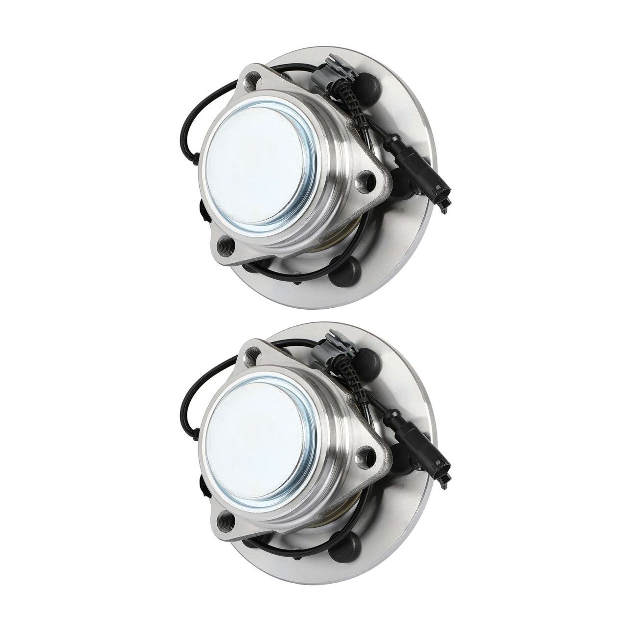 2 Sets Of - Front Wheel Bearing & Hub G Assembly For Cadillac Chevrolet Silverado