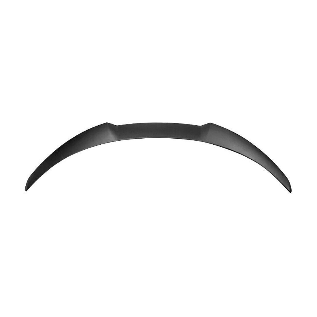 For 19-23 3 Mayor Model 3 4-Door Rear Trunk Spoiler Lip Wing Matte Black ABS
