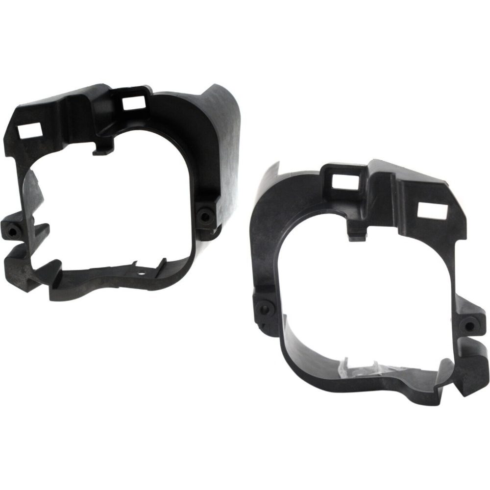 Set Of 2 Fog Light Brackets Driving Lamp Mounting Driver & Passenger Side Pair