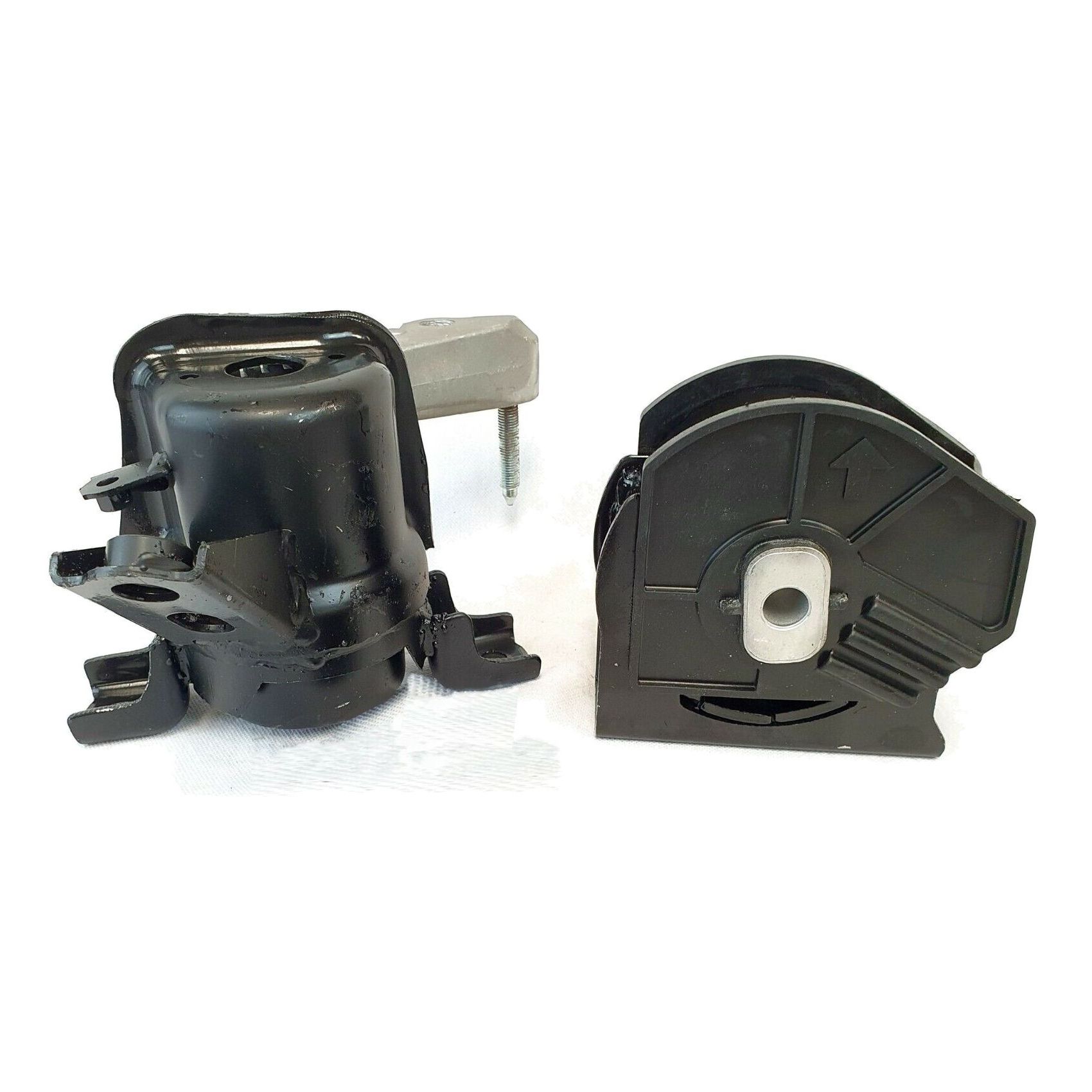 Front & Hydraulic Right Engine Mounts 2pcs Set Fits L4-
