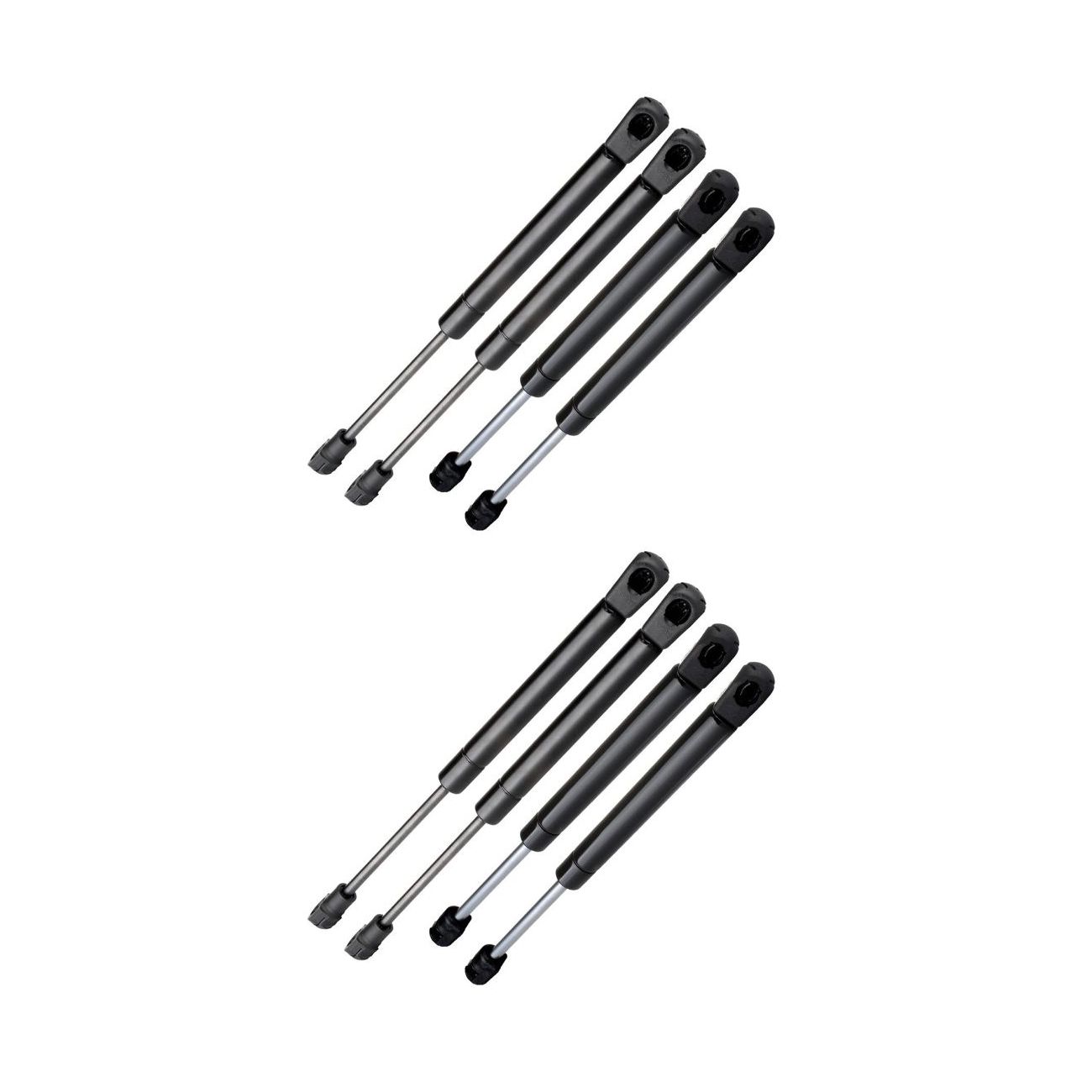 8 PCS - Rear Trunk + Front Hood Lift Support Gas Strut For Volvo 2001-2007 S60 Sedan