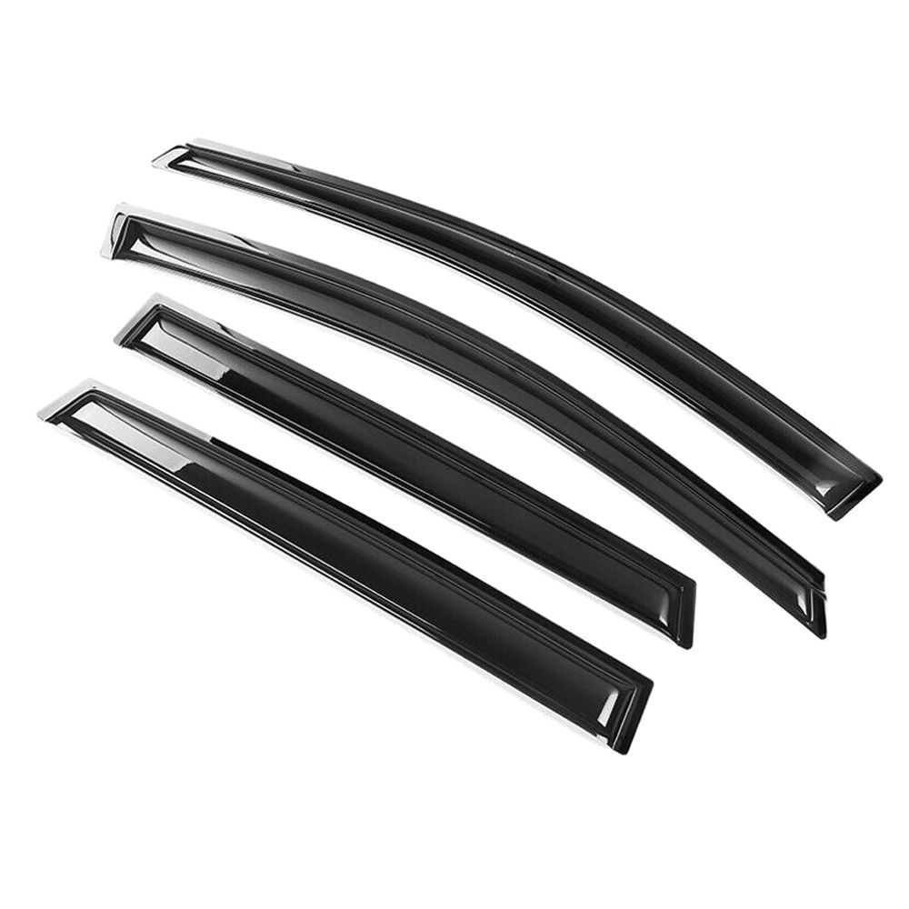Fit 13-19 Ford Escape AcrylicTape On Window Visors Sun Rain Guard Deflector 4PC