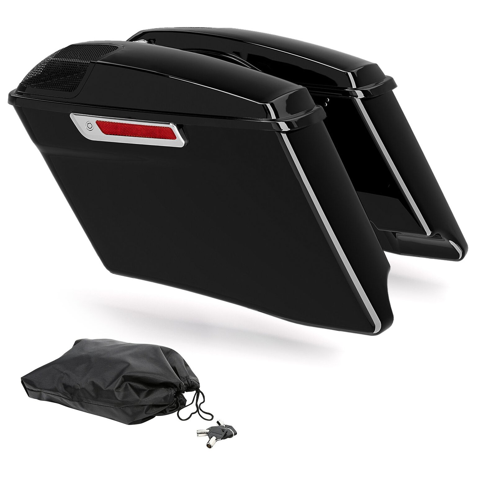 4" Stretched Saddlebag Fit For Harley-Davidson Harley Touring CVO Electra