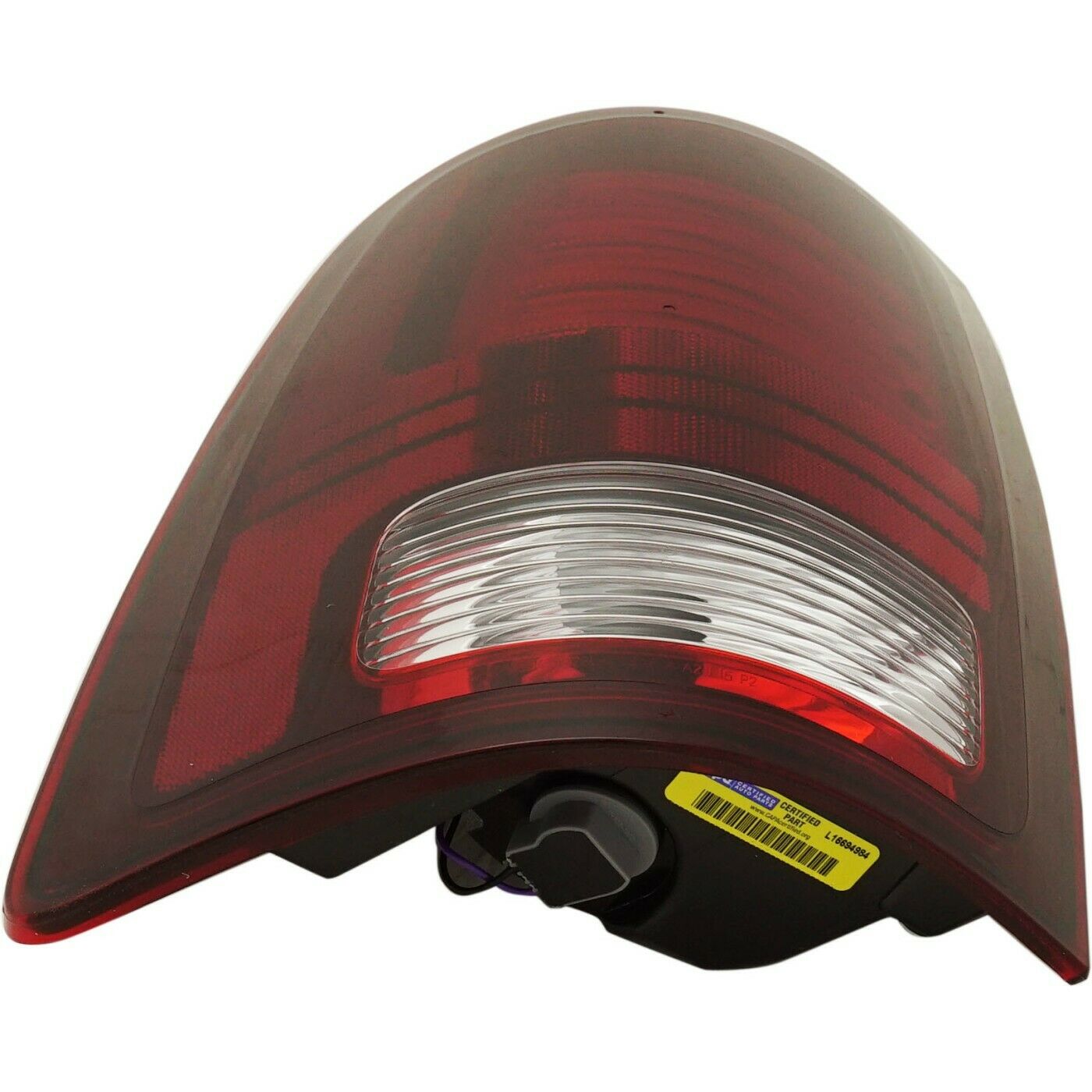 Tail Light For Ram 1500 2500 3500 Left LED Blk Interior Clear & Red W/Bulb