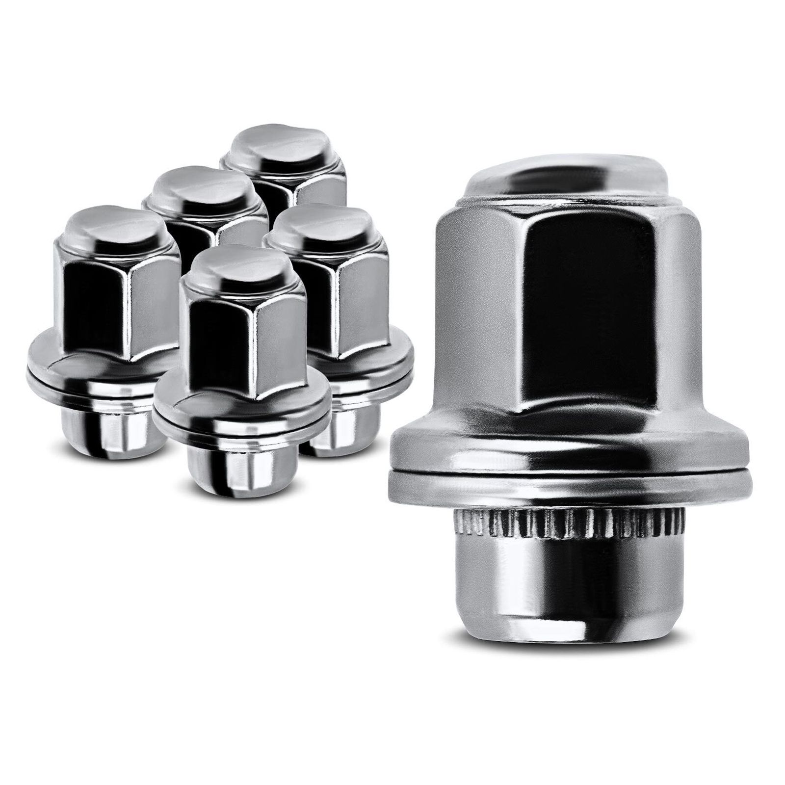 6x M14-1.50 Wheel Lug Nut For INFINITI QX80 15-22 QX56 11-13 Nissan Armada 17-22