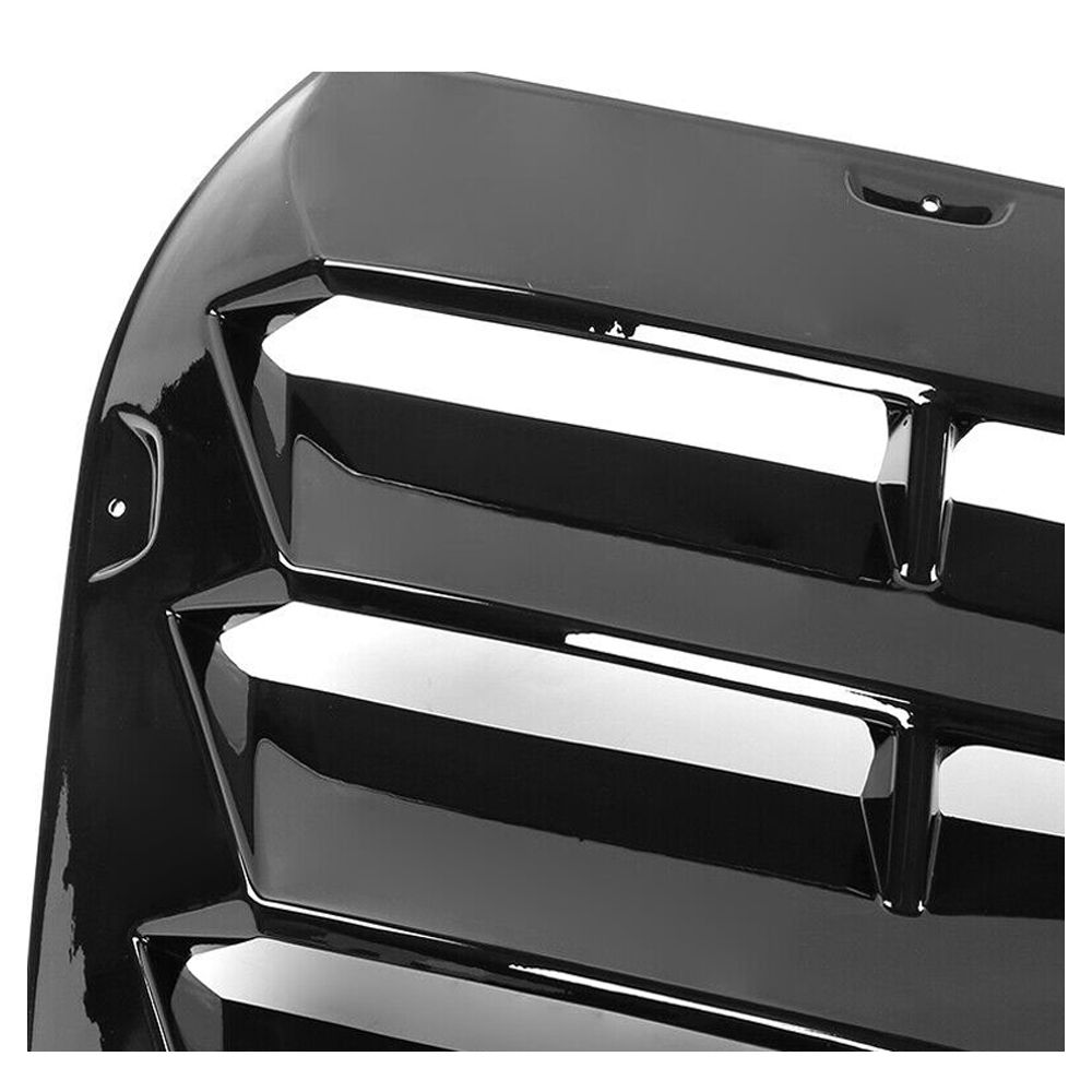 Fits 20-23 Toyota GR Supra A90 Rear Window Louver Sun Shade Cover Gloss Black