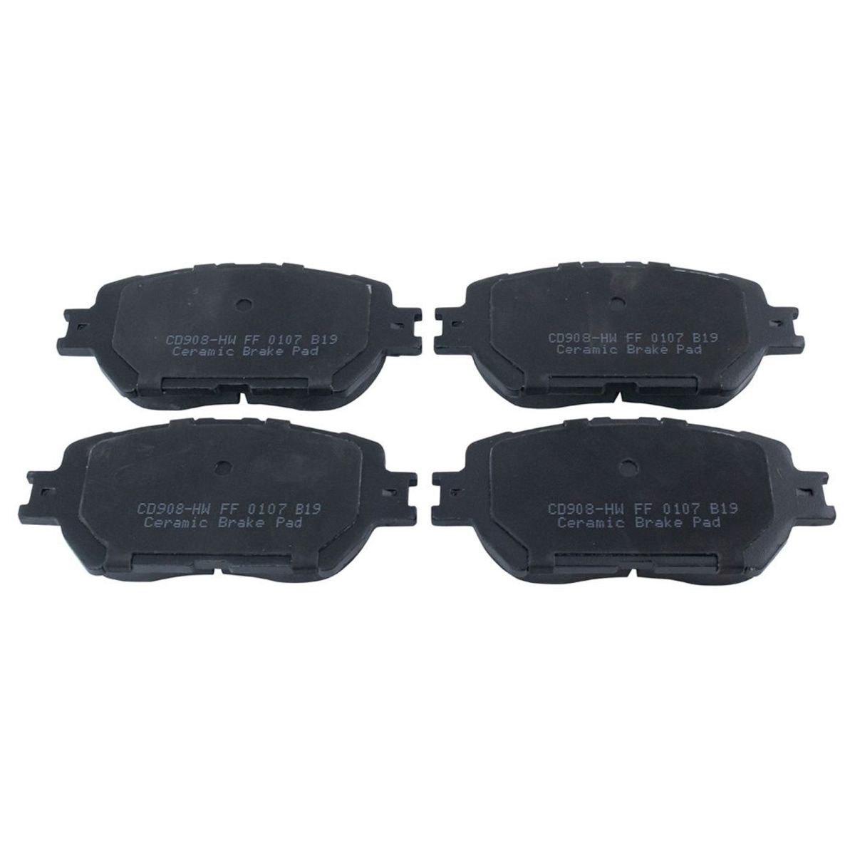 For Camry GS300 IS250 Front Posi Ceramic Brake Pad Left & Right Kit