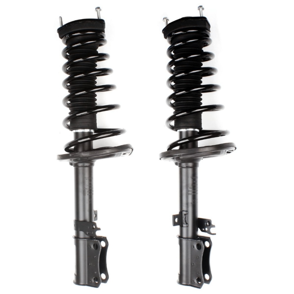 2x Quick Rear Complete Struts & Springs W/ Mounts Pair For Lexus Toyota