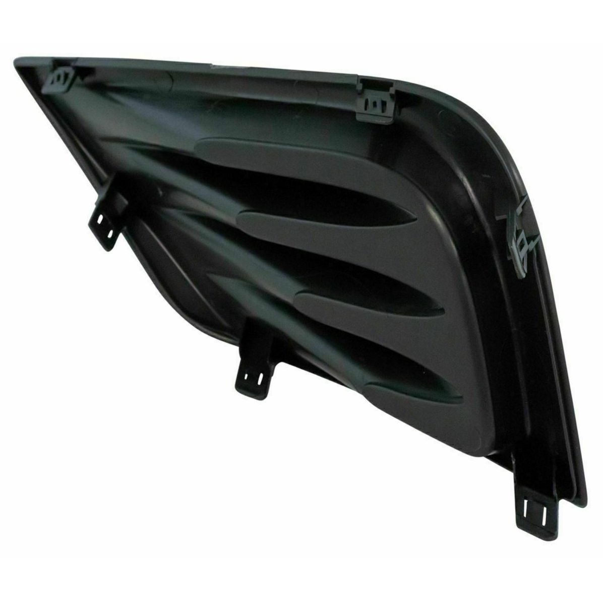 Front Fog Light Cover Left & Right Side Textured For Nissan 16-18 Nissan Altima