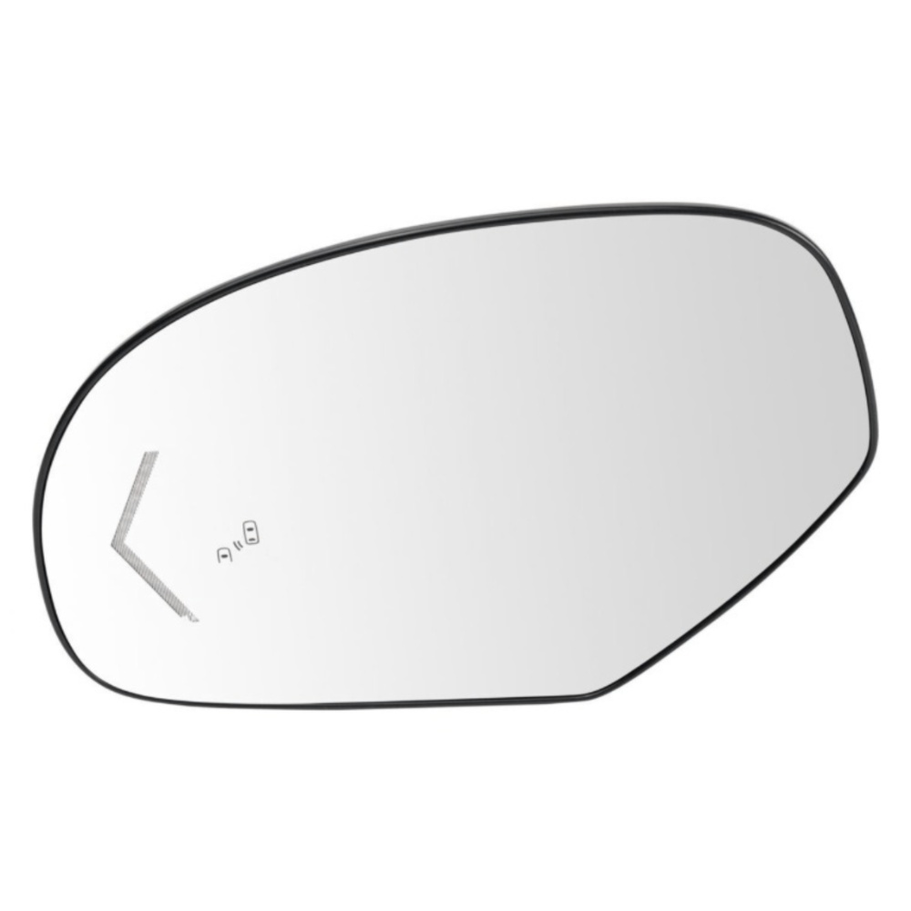 Mirror Glass Heated Arrow Signal Blind Spot Detection Driver Side LH For GM