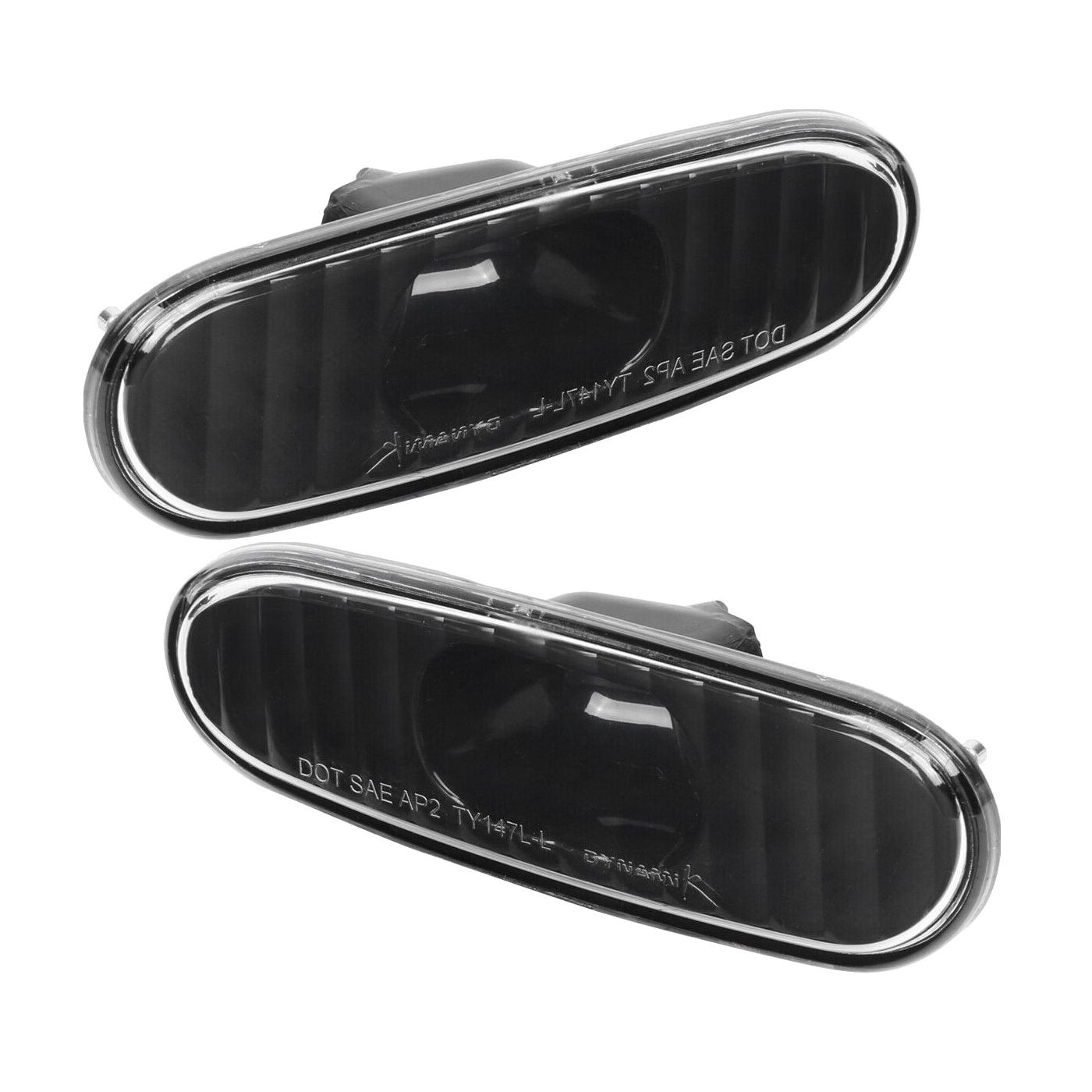 Black Side Marker Lights Signal Lamps