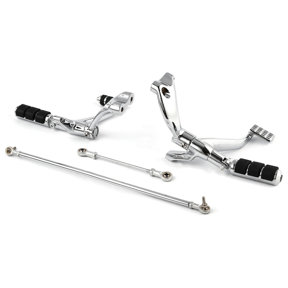 Control Foot Pegs Linkages For 2004-2013 Harley-Davidson XL1200 883 48 72