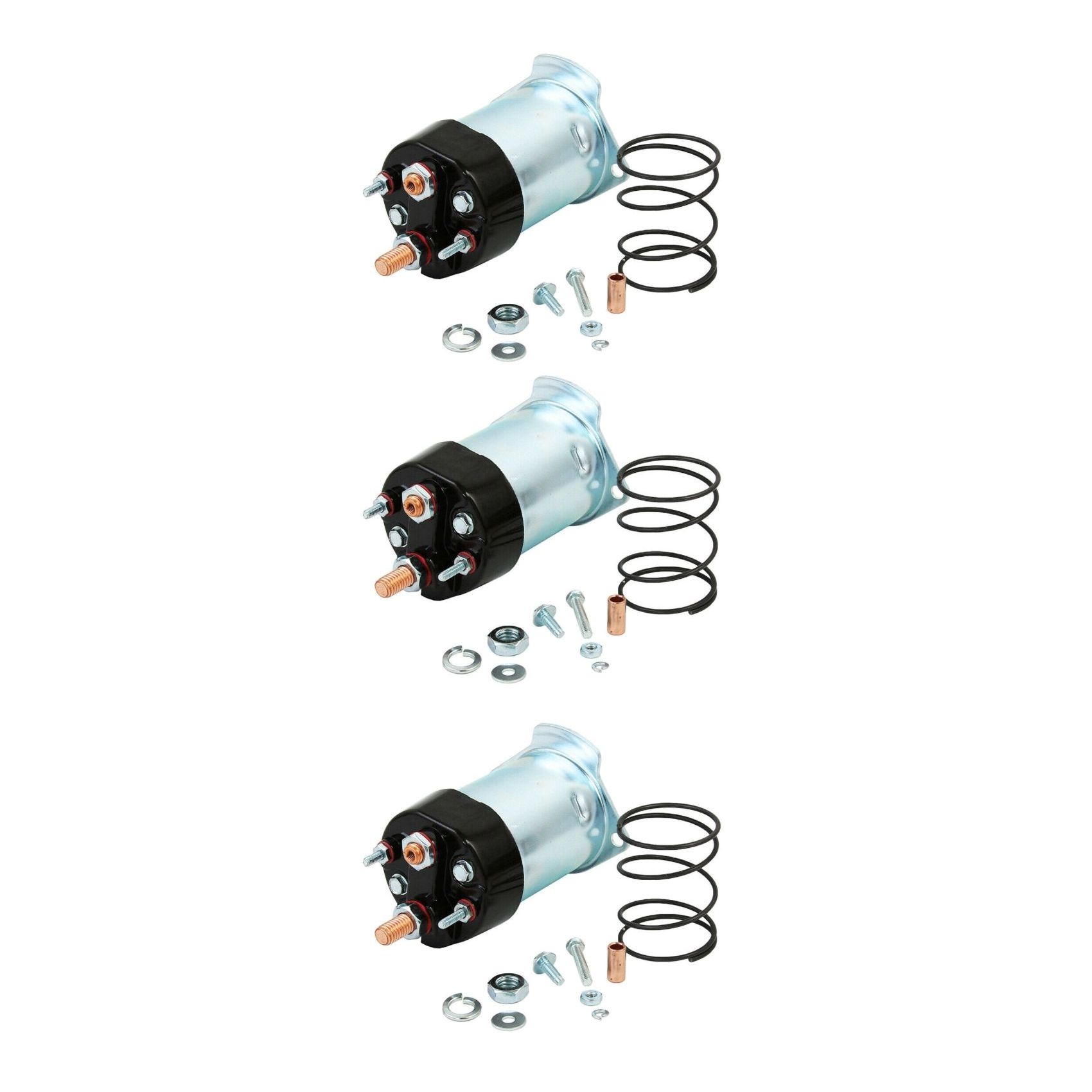 3 Sets Of - STARTER SOLENOID For 1982-1994 Buick Cadillac Chevrolet SERIES TRUCKS