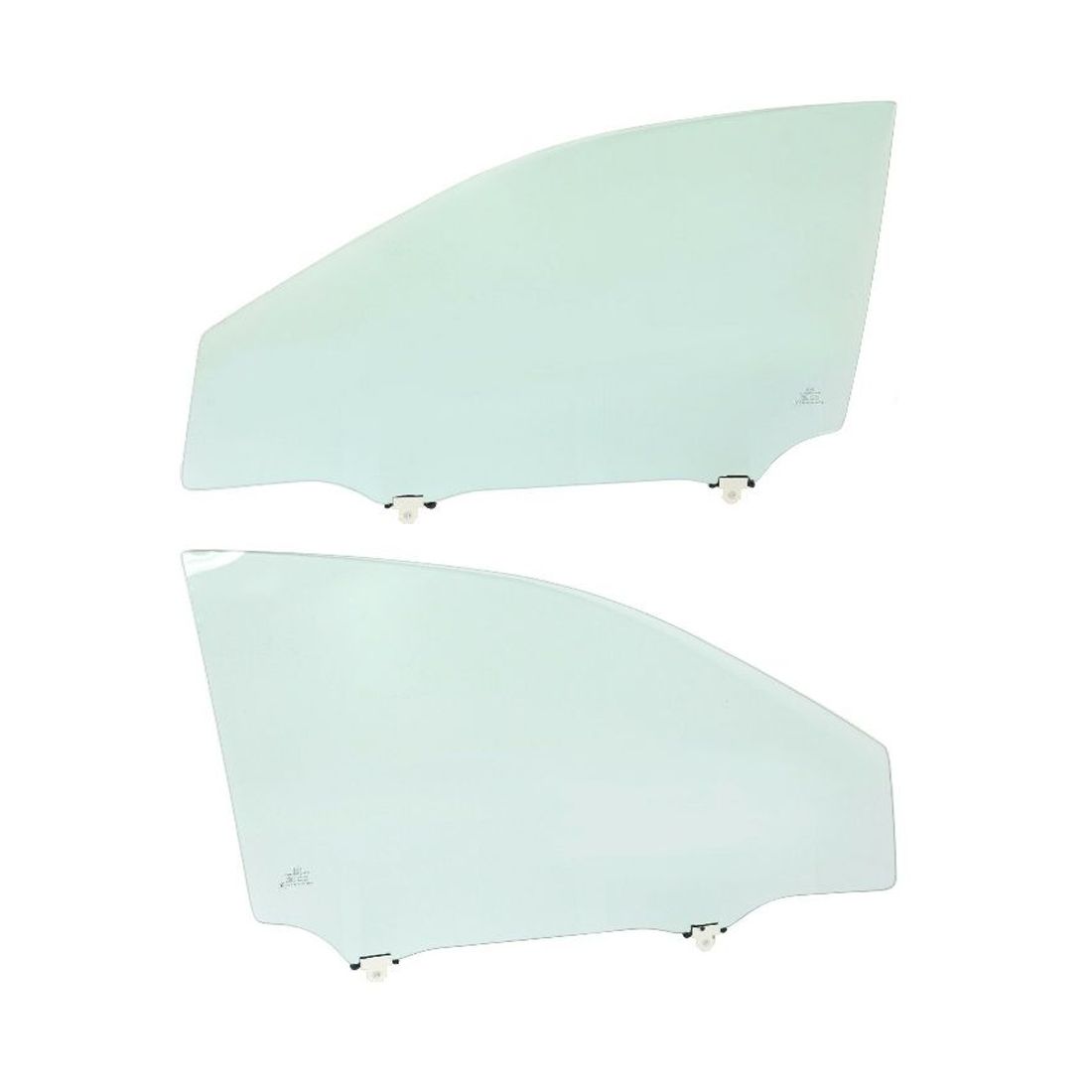 2pcs Front Left And Right Side Door Glass For 2010-2015 RX350 681010E050