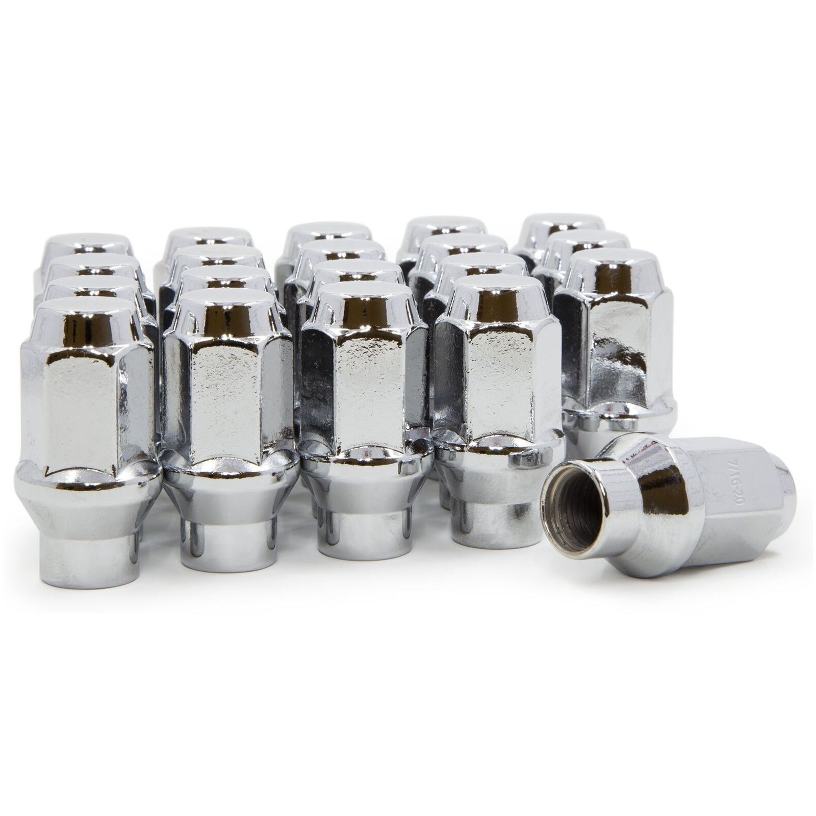 Chrome ET Style Conical Lug Nuts 12x1.5 3/4" Hex Set Of 20