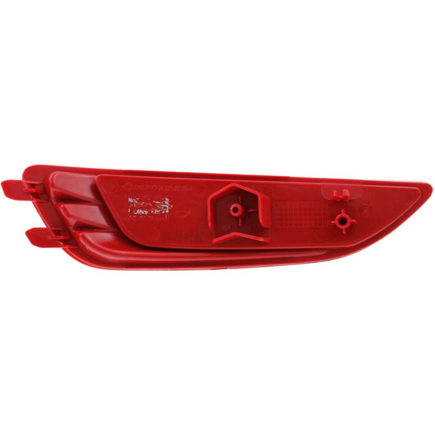 Bumper Reflector For Hyundai 2012-2017 Accent Hatchback Rear LH And RH Hatchback