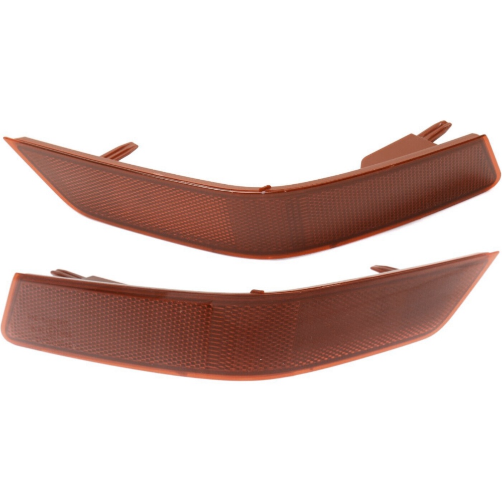 Bumper Reflector For 17-19 Nissan Rogue Set Of 2 Rear Left And Right