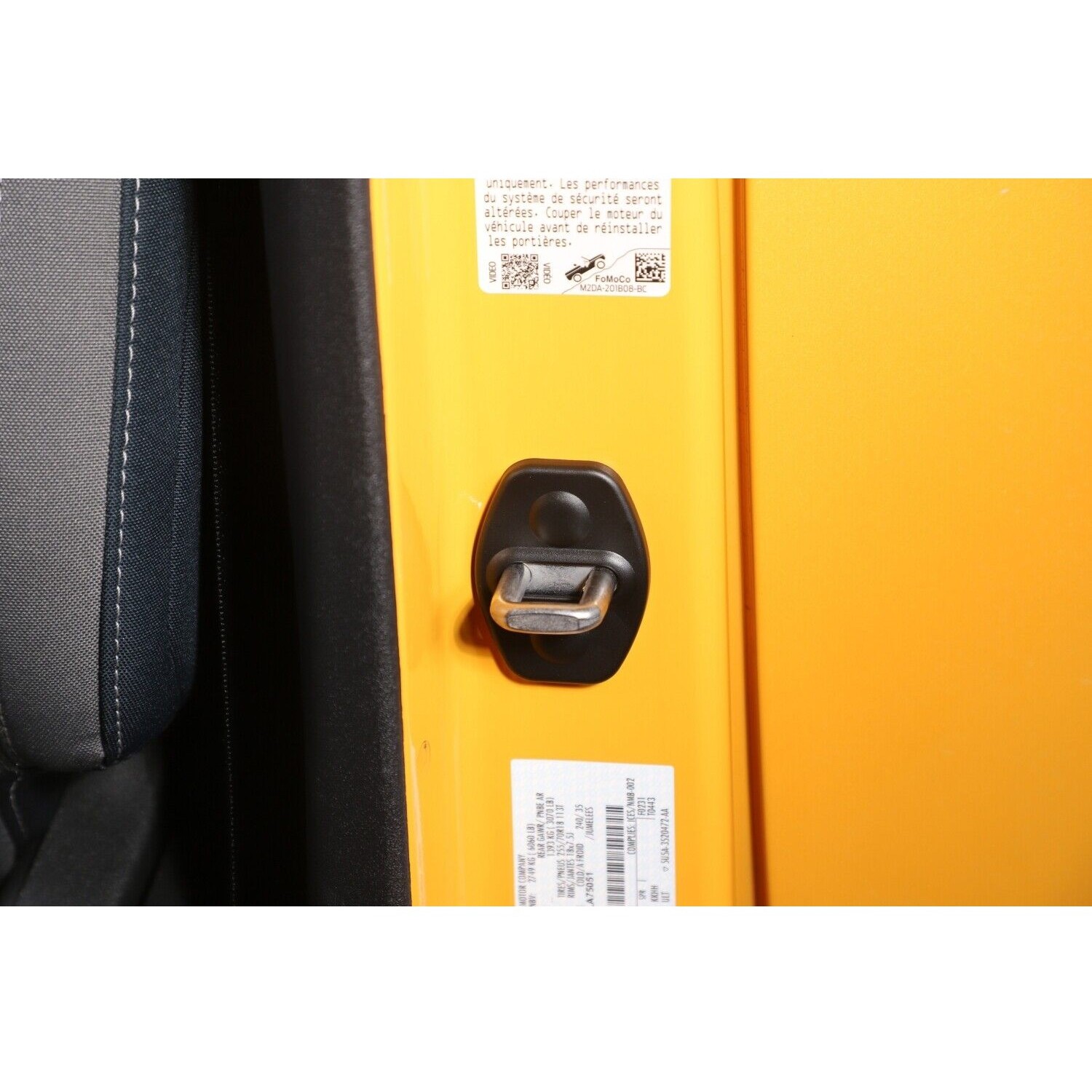 16 PCS - Door Lock Buckle Covers Trim Protector /F150 + Black