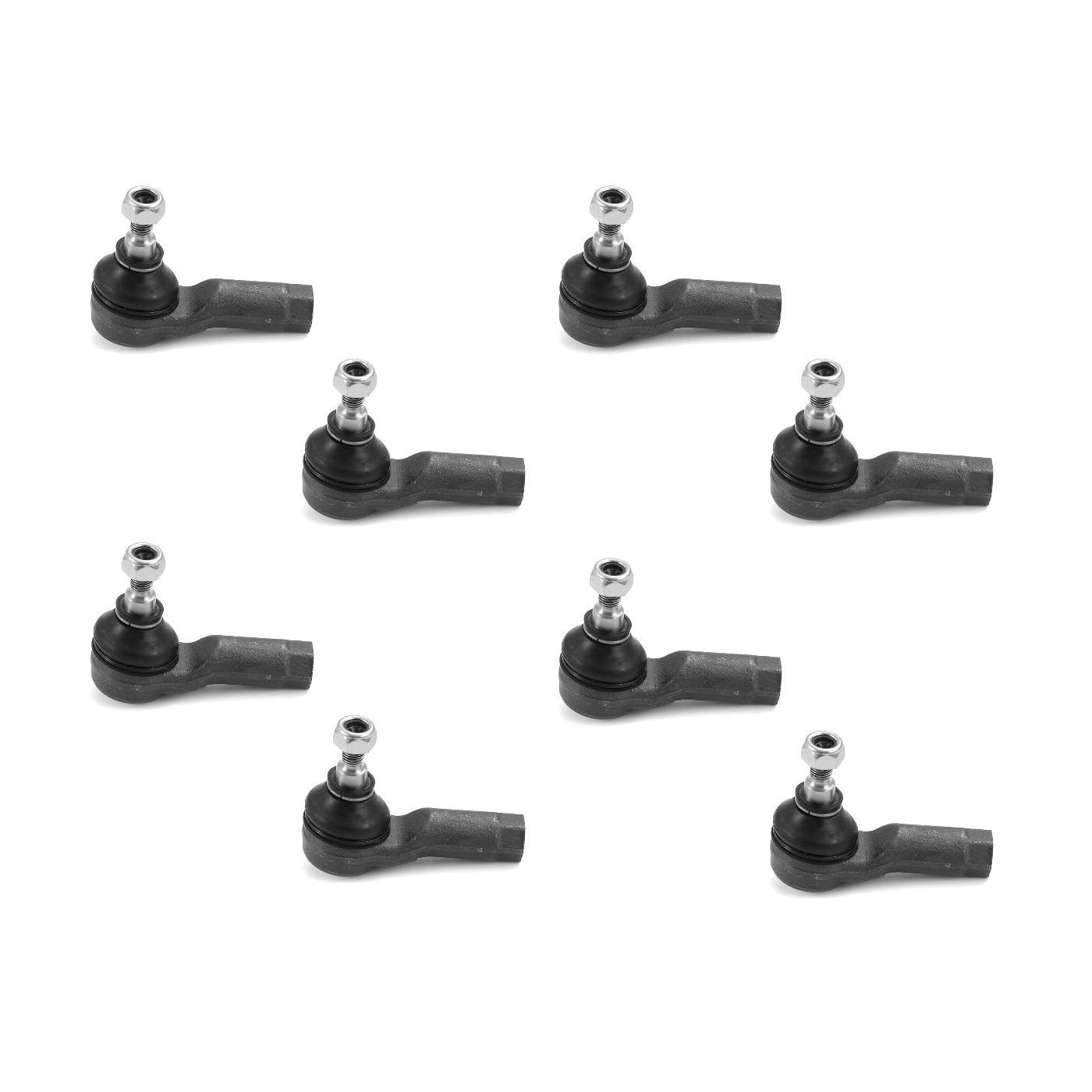 8 PCS - PCS Outer Tie Rod End ES800471 Fits Mitsubishi