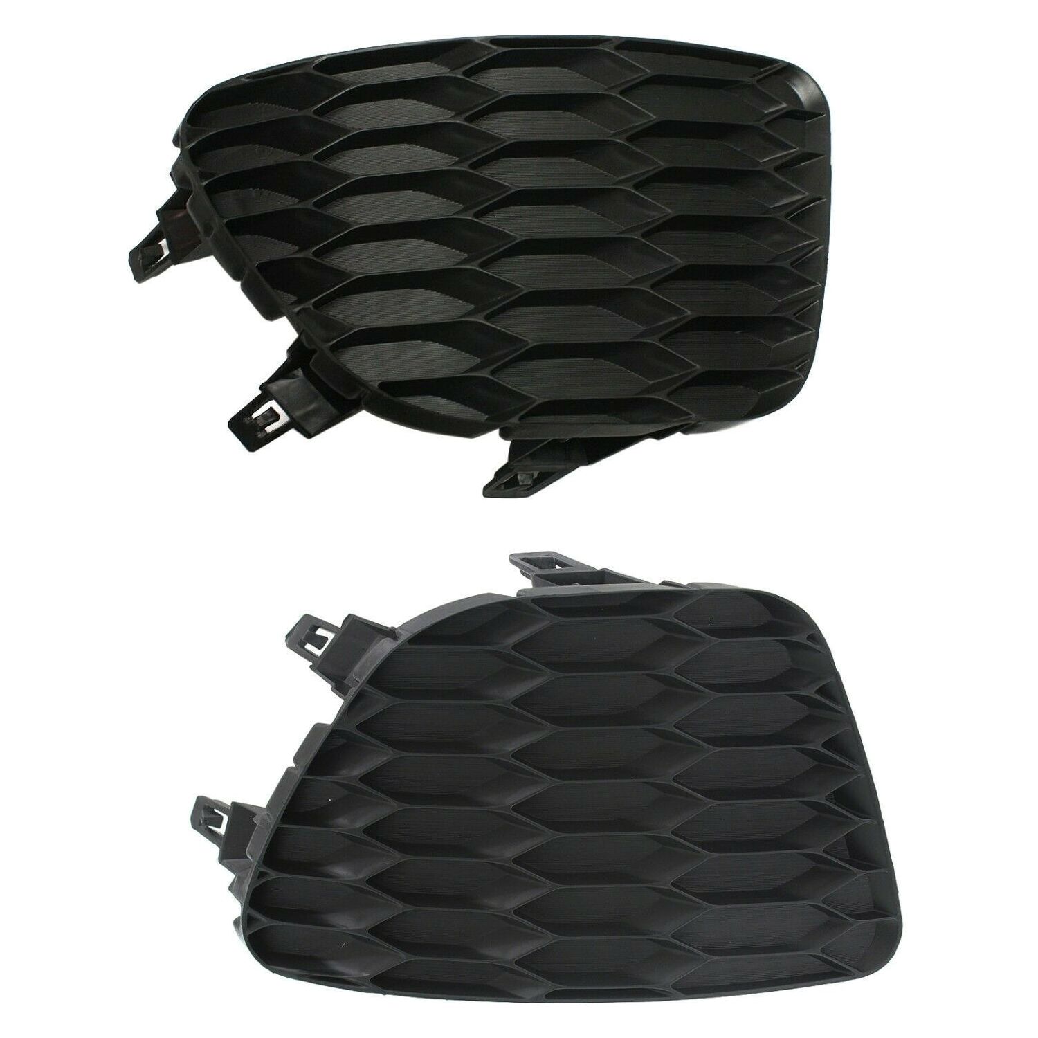 Set Of 2 Fog Light Covers Driver Passenger Side Pair For 2013-2015 Nissan Sentra