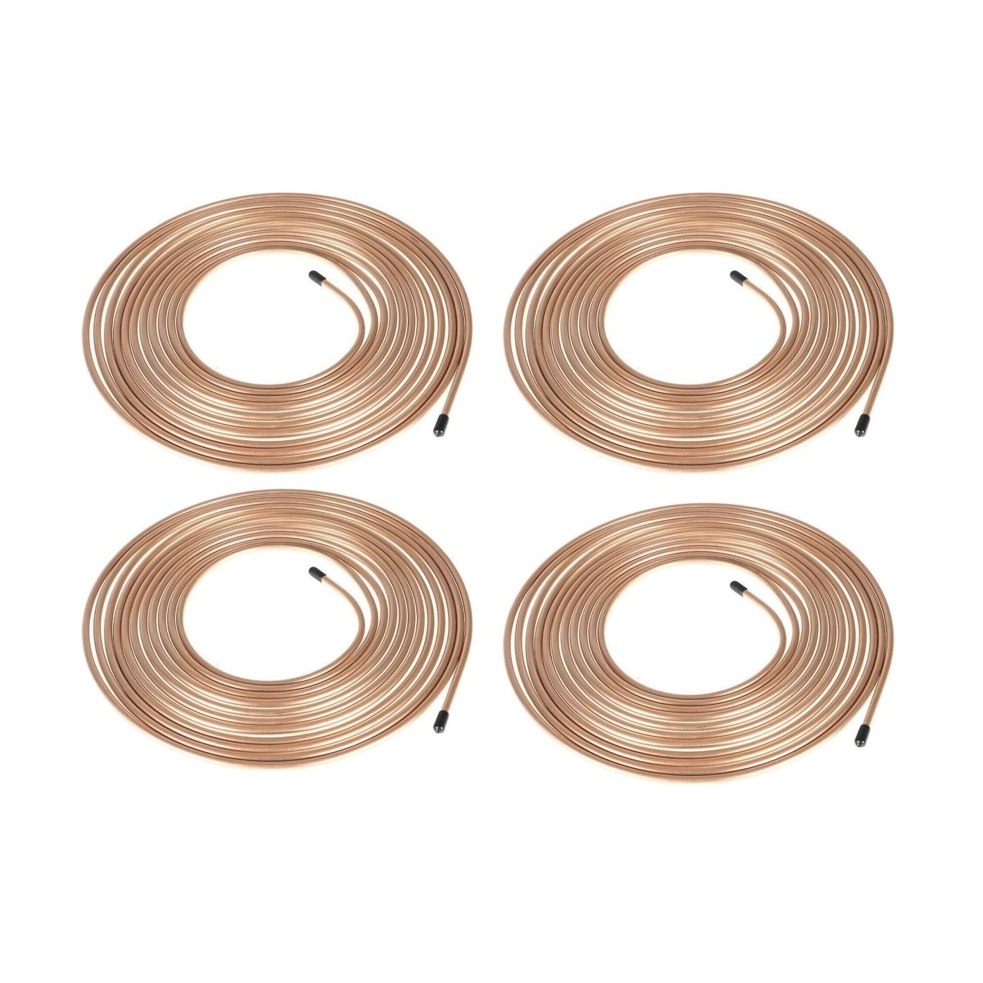 4 Sets Of - For Buick Cadillac Chevy Olds Pontiac Ft 1/4" Brake Line Tubing Kit