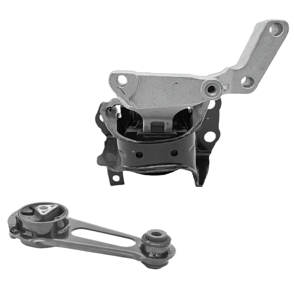 Right Engine Mount & Rear Torque Strut Mount 2Pcs Set March, Versa 1.6
