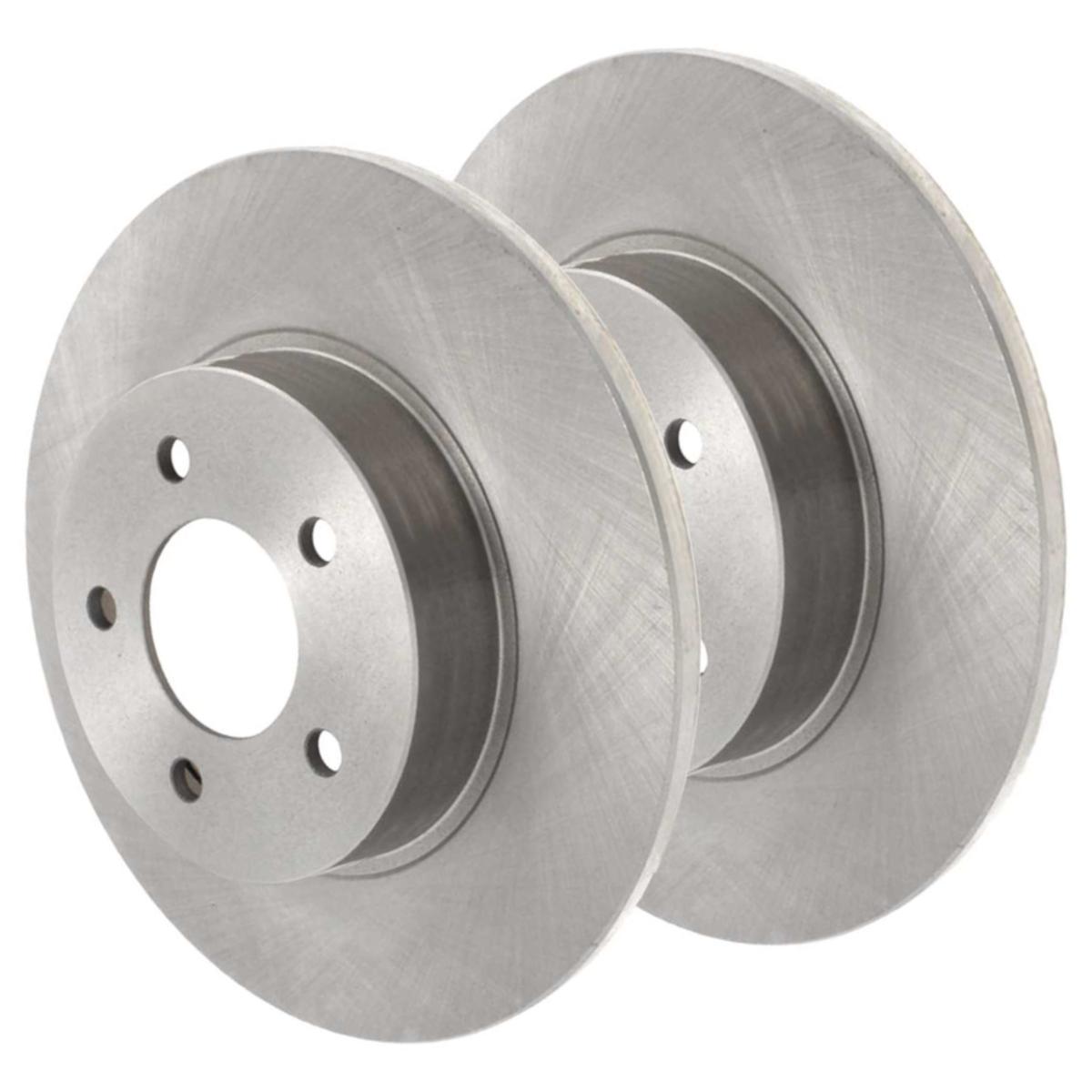 2 Sets Of - For 2013-2015 2016 Ford Escape 2014-2018 Transit Connect Rear Brake Rotor
