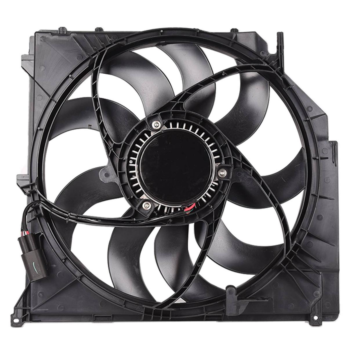 17113442089 Radiator Cooling Fan Brushless Motor 600W For 2004-10 BMW X3 E83 X3