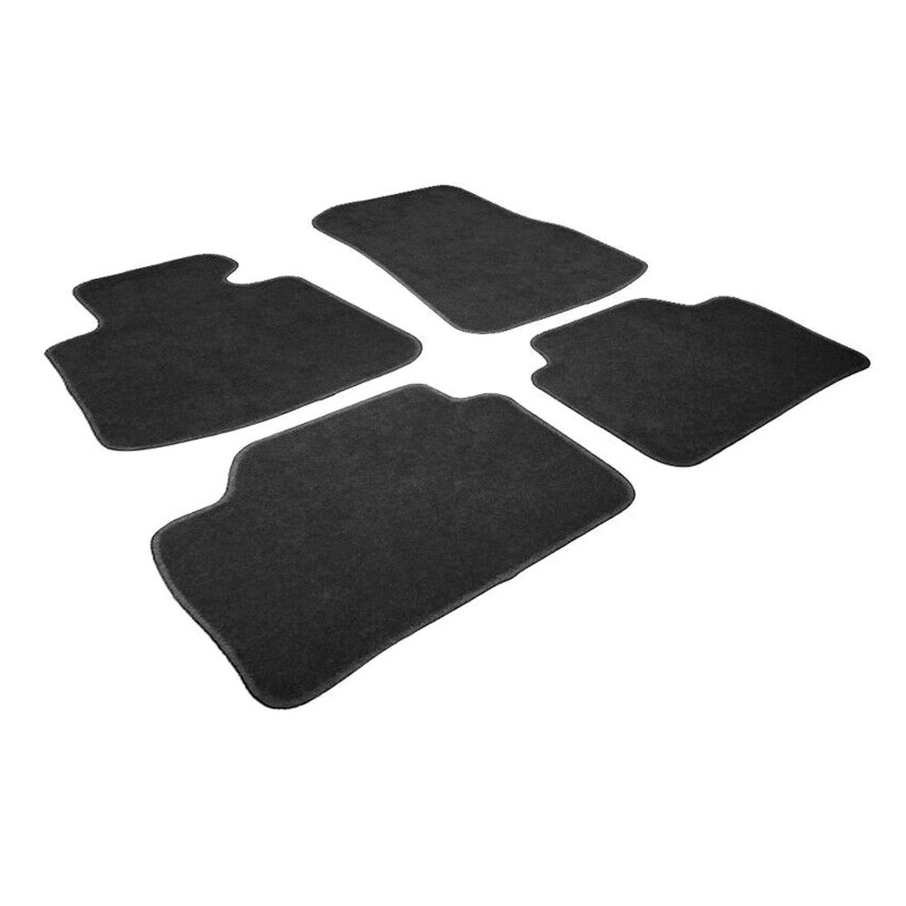 For 2016-2020 420i F32 4-Series Floor Mats Carpet Front & Rear Black 4PC-Nylon