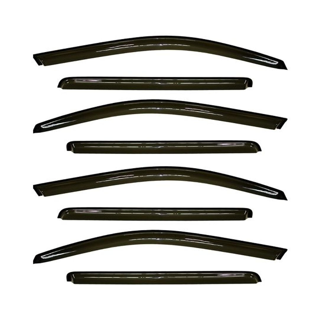 2 Sets Of - Out Channel Style Sun Rain Window Visors Visor For 94240