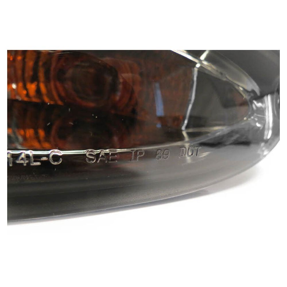 JDM Look Light Smoke Black Bumper Signal Light For 94-95 RX-7 R2 Coupe FD3S