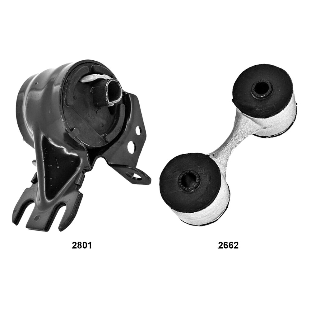 Engine Torque Strut Mount & Engine Mount 2PCS Set