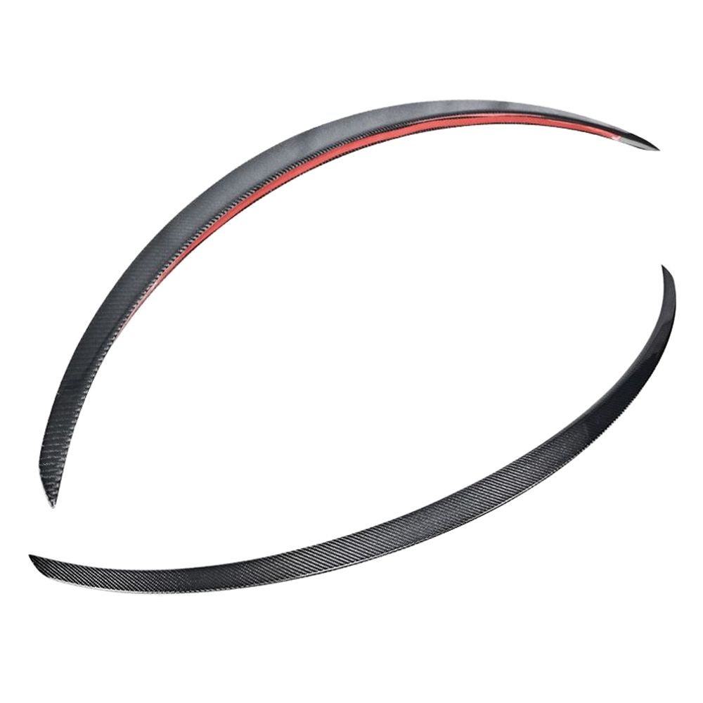 Fits 20-23 Tesla Model Y Sport 4-Door OE Style Carbon Fiber Rear Trunk Spoiler