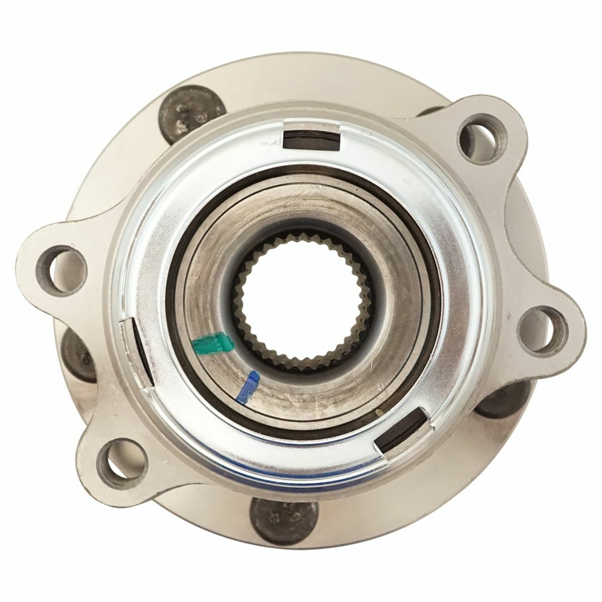 Front Wheel Hubs & Bearings Pair Set For INFINITI Nissan 3.5L W/ ABS