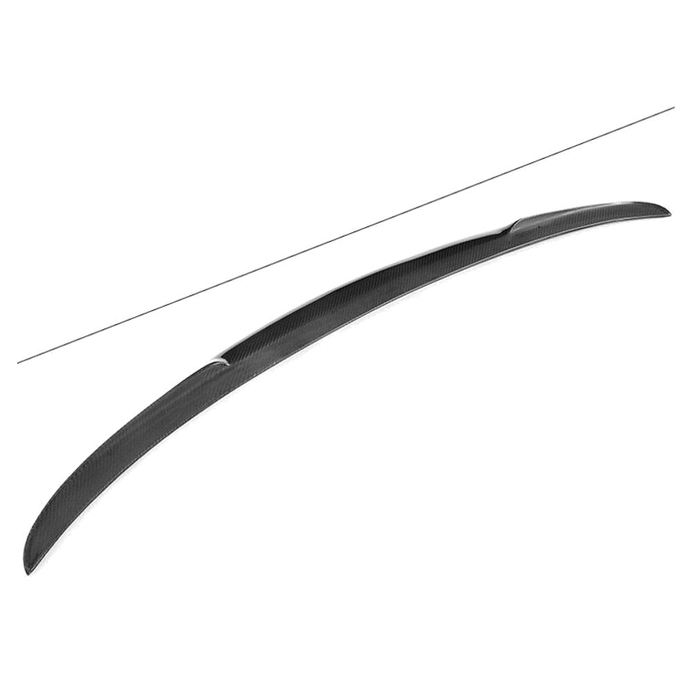 Fits 17-23 BMW G30 5 Series M Style Trunk Spoiler Deck Lip Wing Carbon Fiber