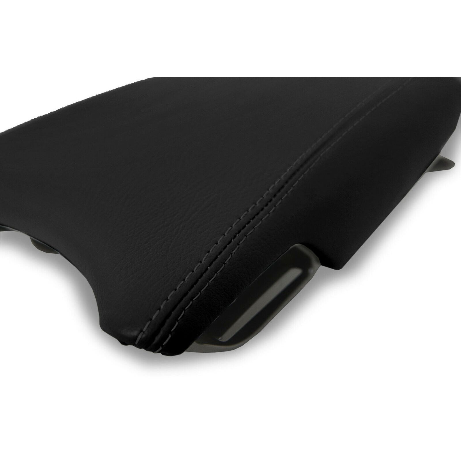 Center Console Armrest Leather Cover For Hyundai 2012-2017 Azera Sedan Black