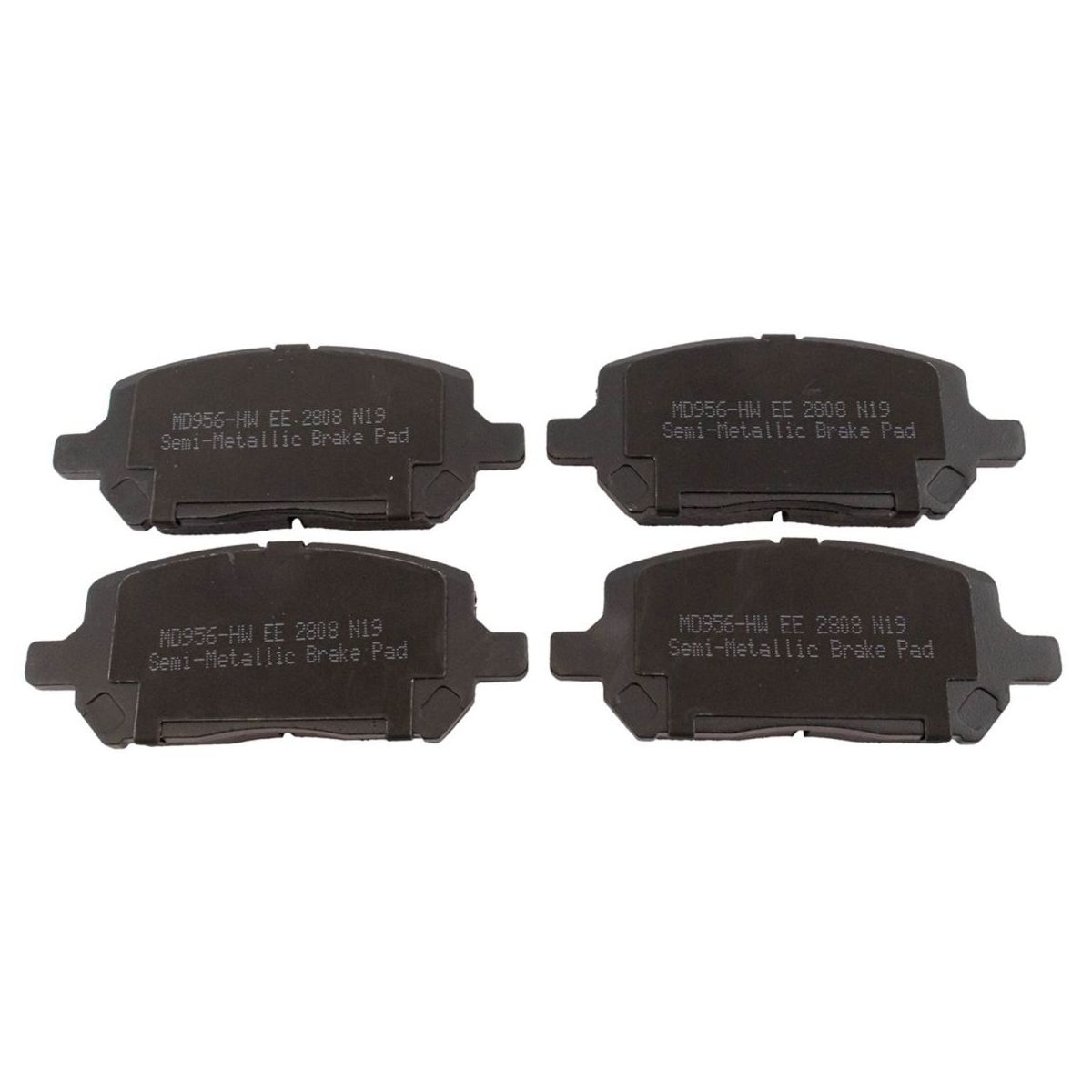 For 10 Chevrolet Cobalt LT Team Canada Coupe Front Brake Pad Set Semi Metallic