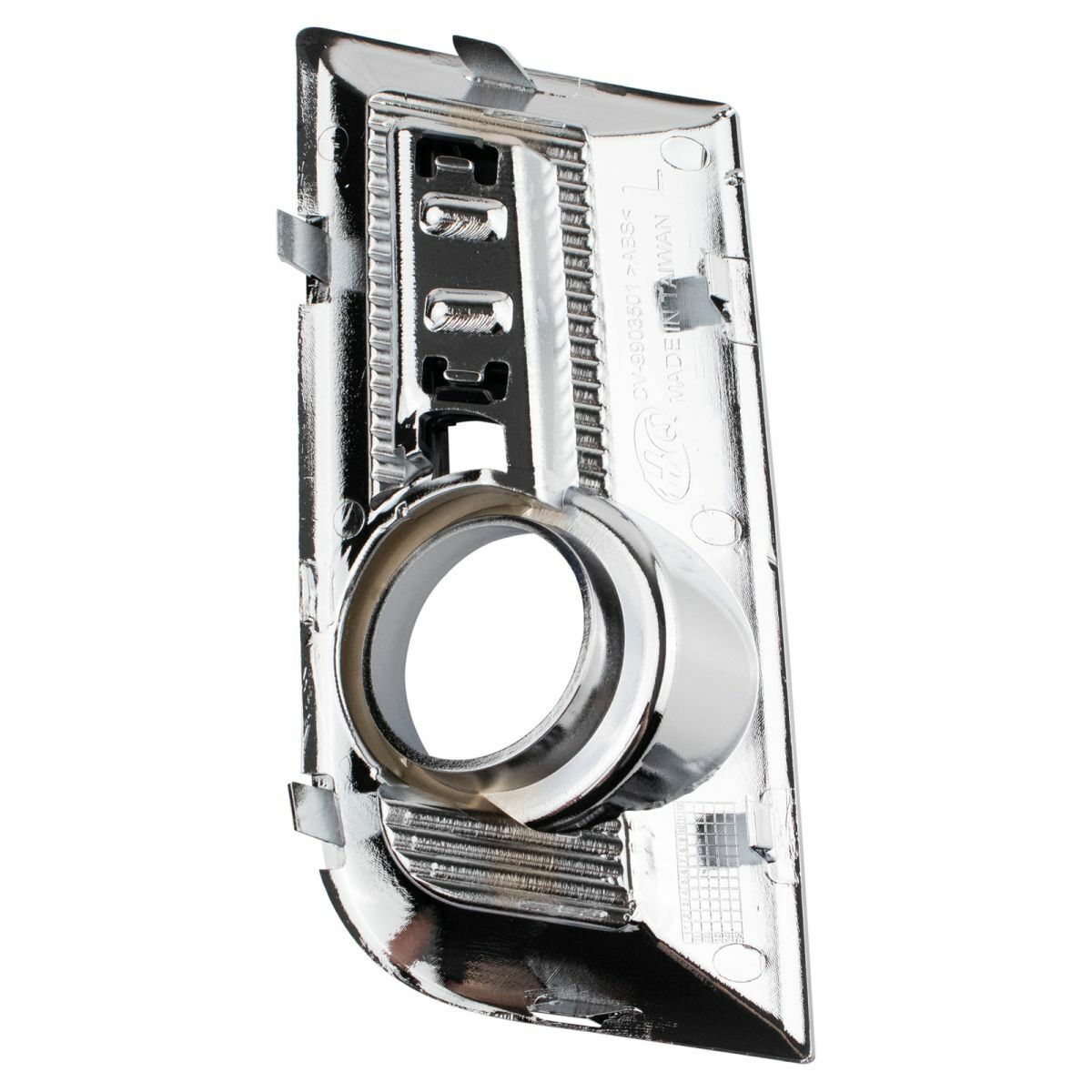 2pc Fog Light Lamp Bezel Bumper Insert Pair Chrome LH Sides For Terrain Terrian