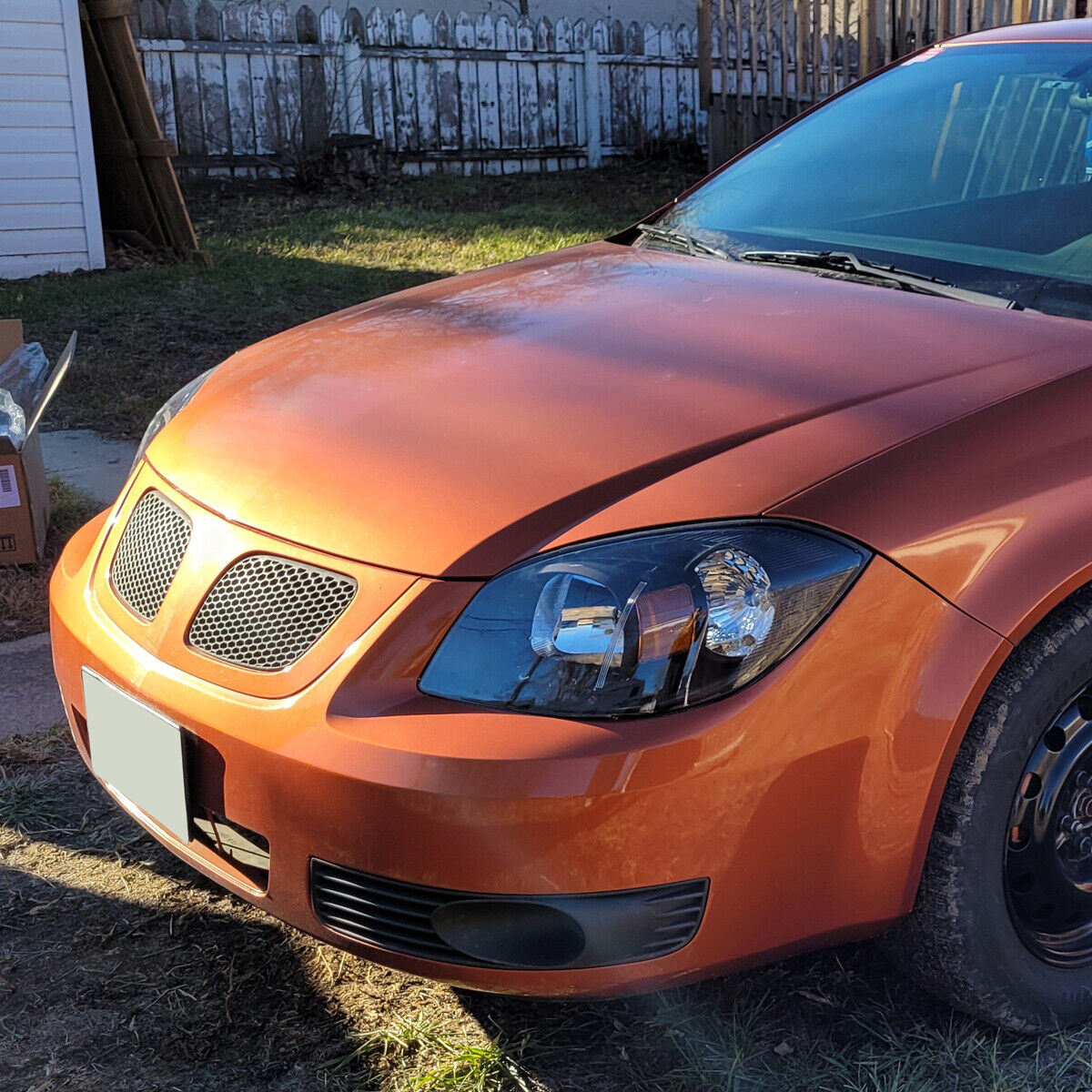 Black Headlights Lamp