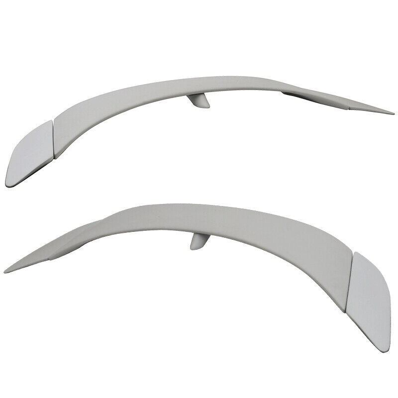 3PCS Rear Trunk Spoiler W/3rd Brake Light OE Style