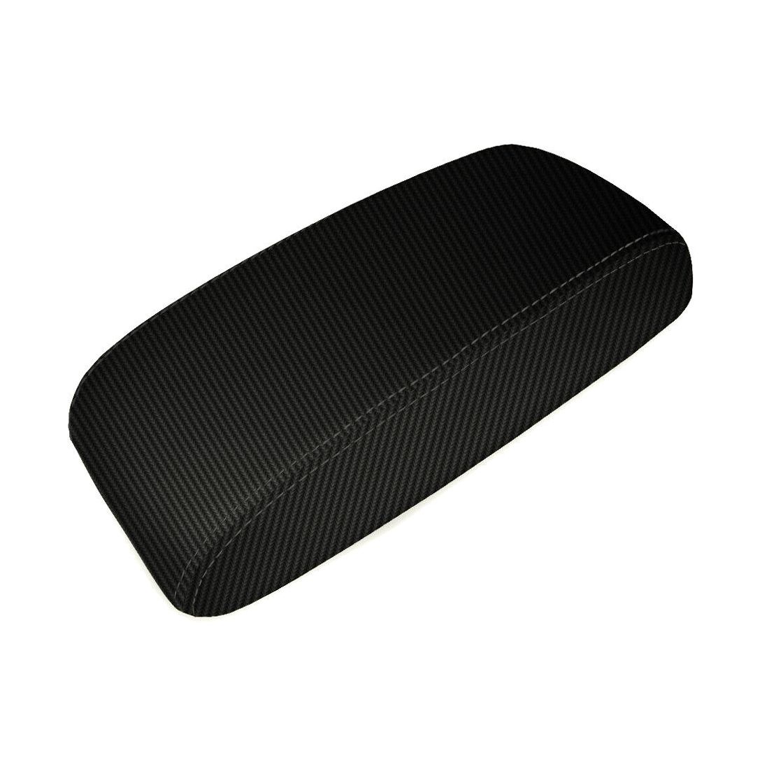 Console Lid Armrest Cover Carbon Fiber For Mazda 6 2003-2008 Black