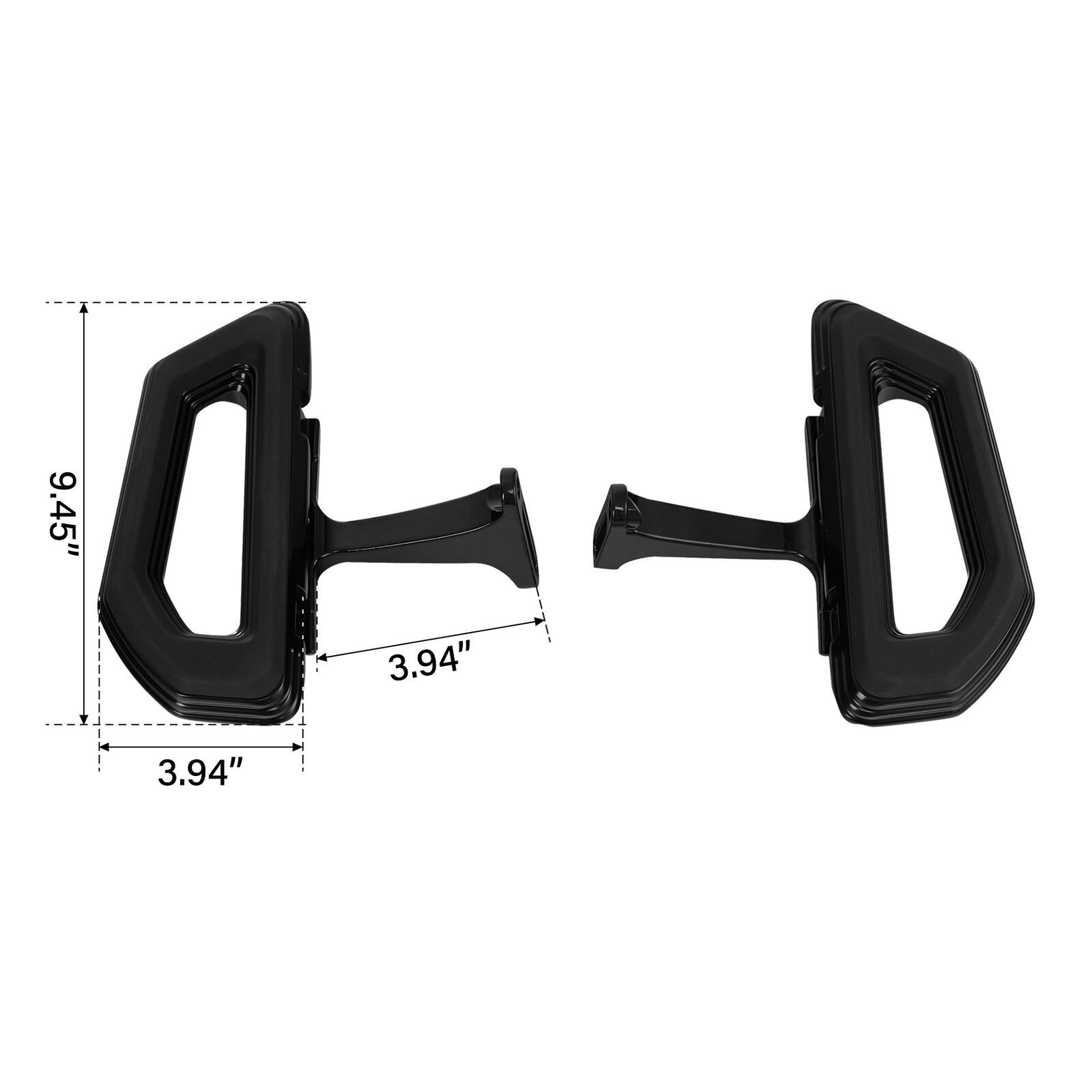 Driver Passenger Floorboards Footpegs Brake Pedal For 1994-2022 Road King Glide