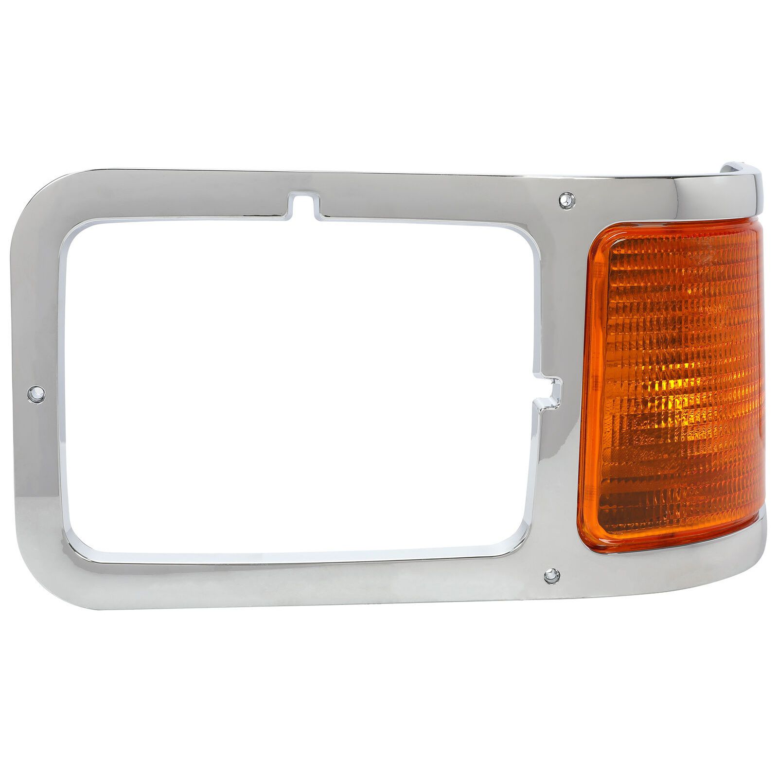 Left Headlight Bezel Trim+Corner Signal Light Lens For Ford 00-15 F650 00-15