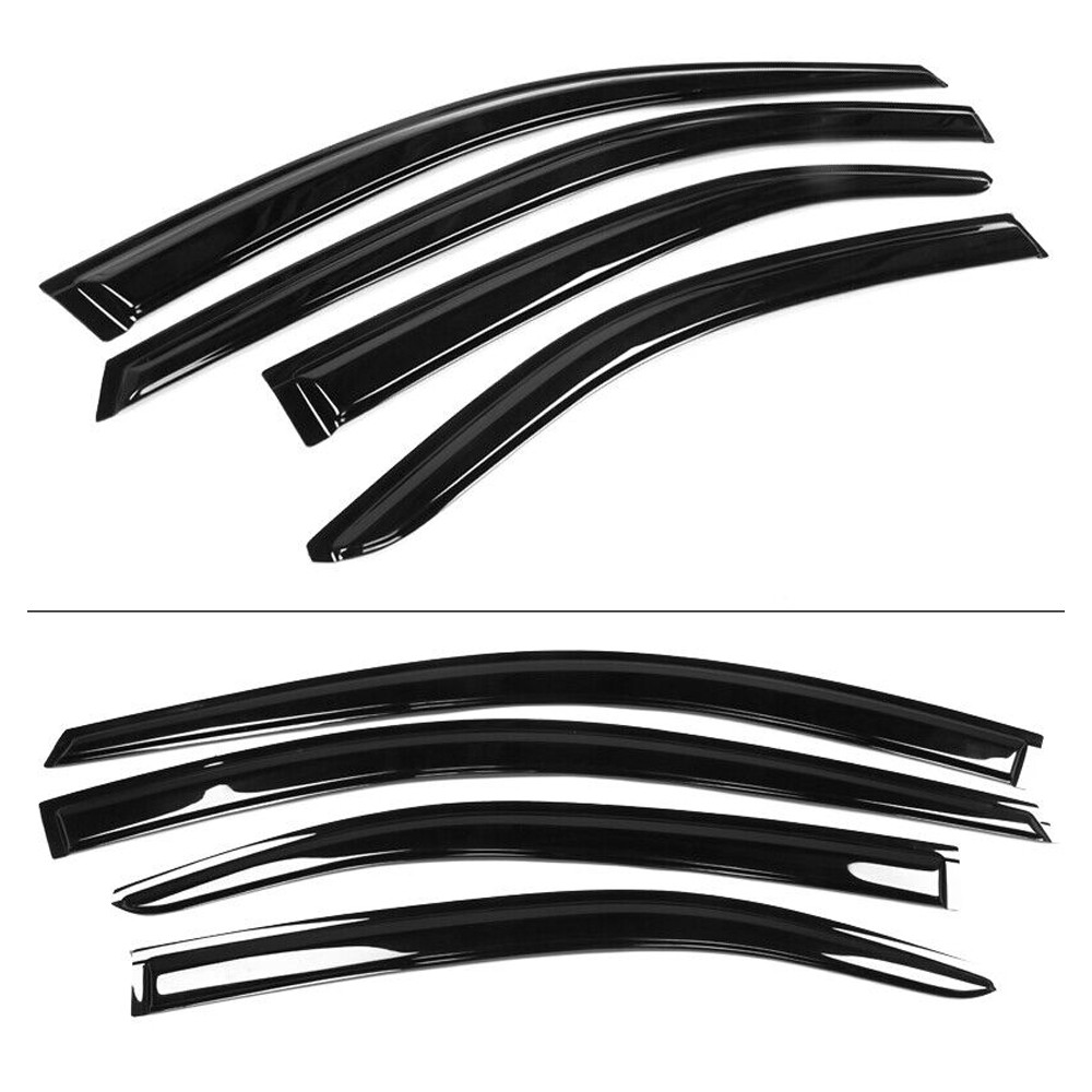 2 Sets Of - For 2020-2022 Toyota Corolla Sedan 4DR Window Visor Rain Guard Deflector