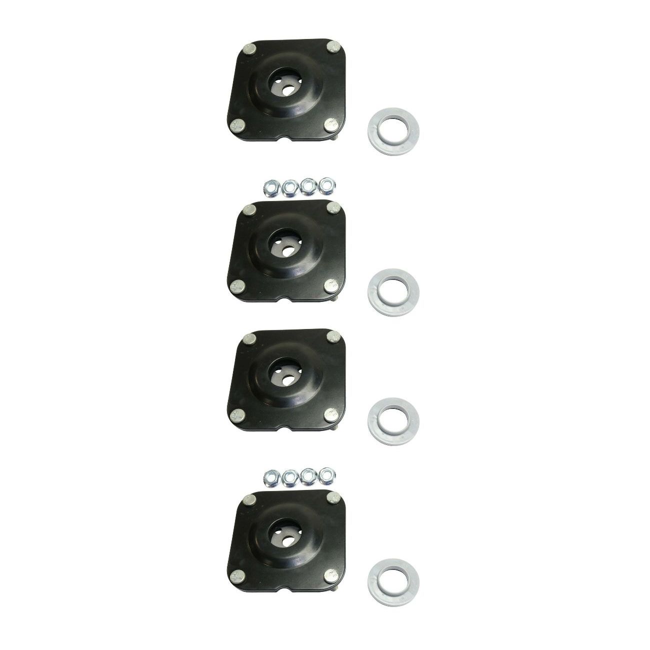 2 Sets Of - Shock And Strut Mount For 2000-2006 Mazda MPV Front Driver And Passenger