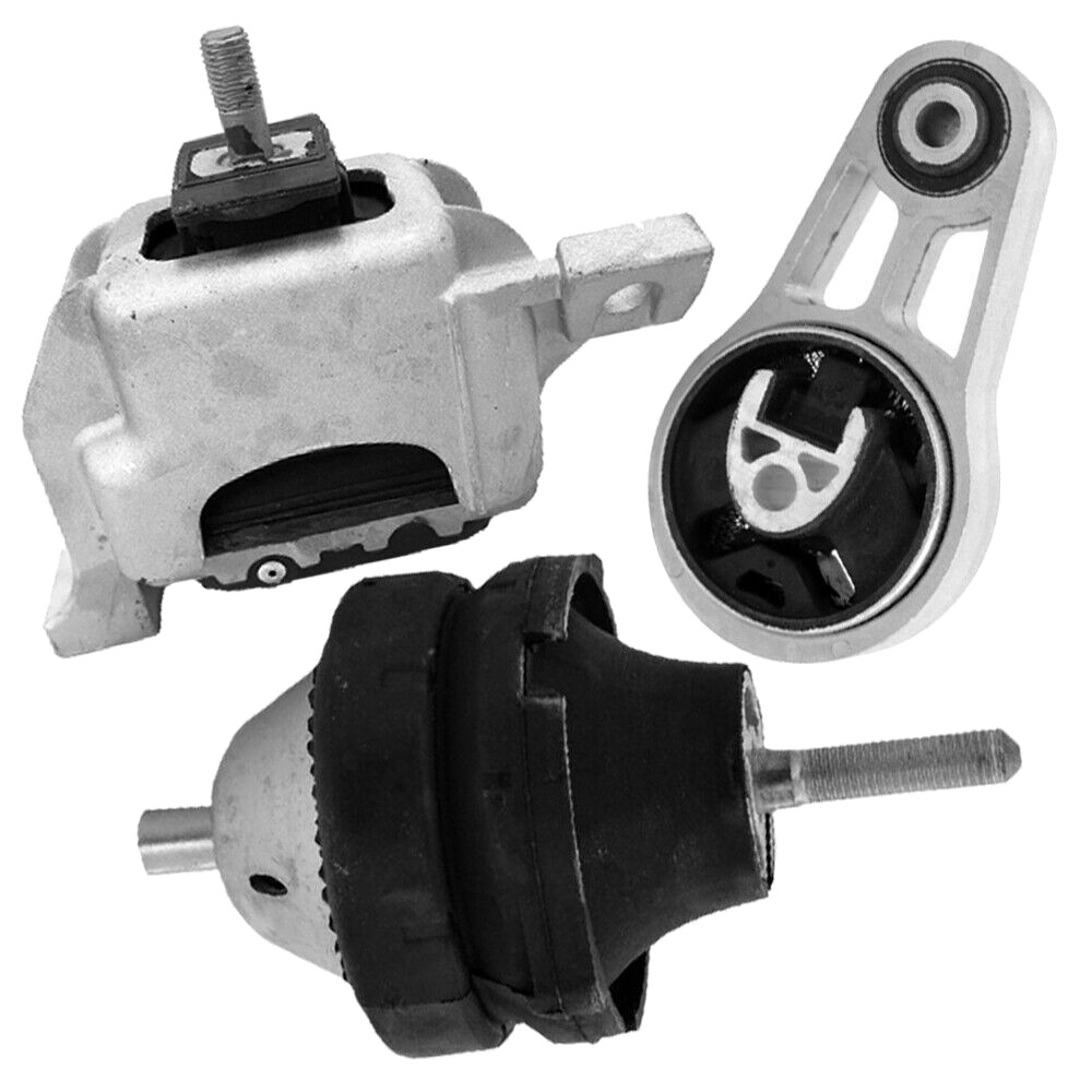Right, Front & Rear Right Engine Motor Mounts 3Pcs Set 1.6