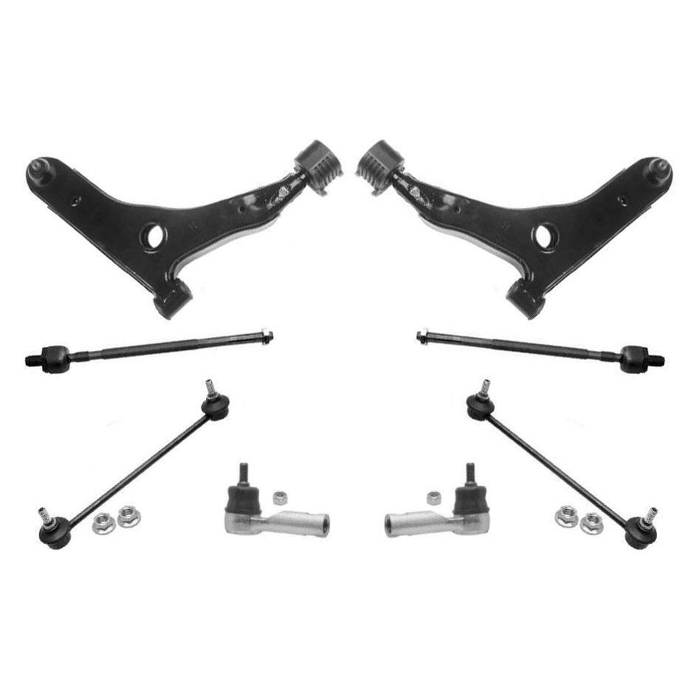 Lower Control Arms Sway Bar Links Inner Outer Tie Rods Volvo S40 V49 1.9L 01-04