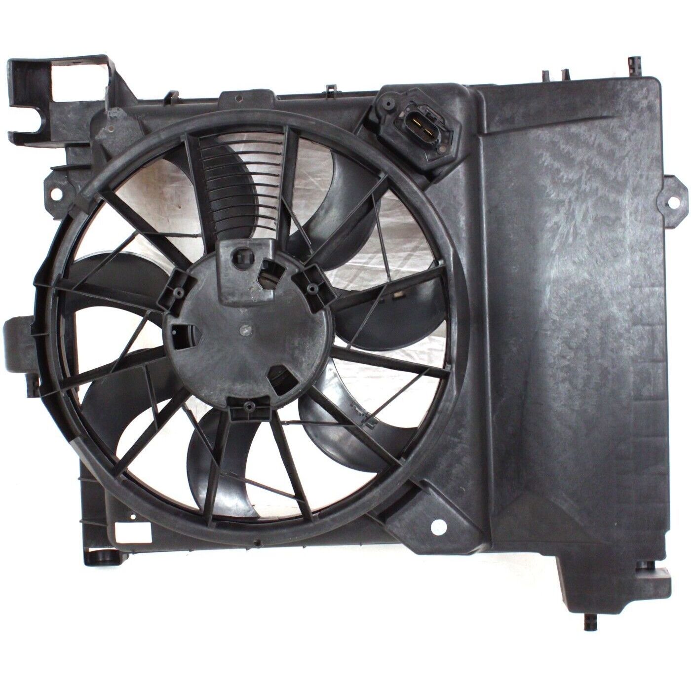 A/C Condenser Cooling Fan For 2007-2009 Aspen Sport Utility Condenser Mounted