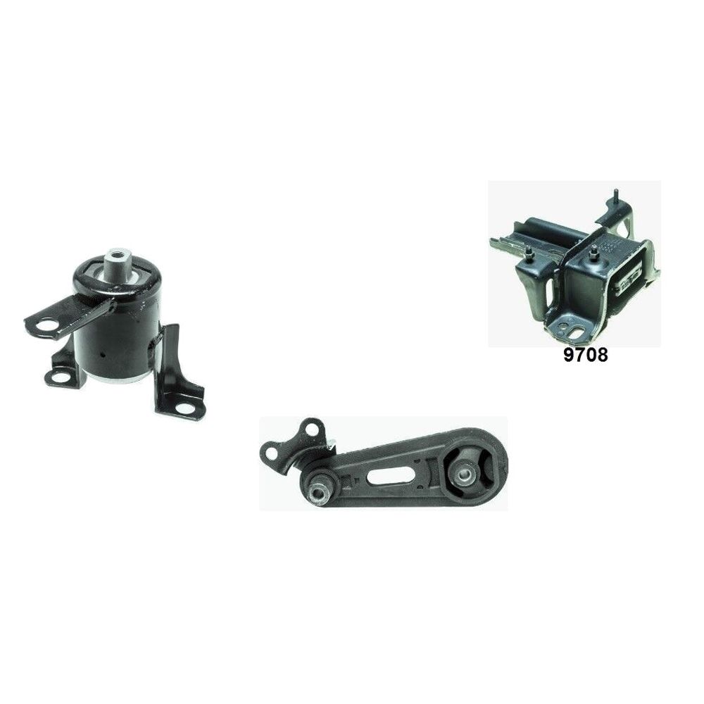 Enigne Motor & Automatic Transmission Mounts 3PCS Set For Mazda 2 16-11 L4-1.5L